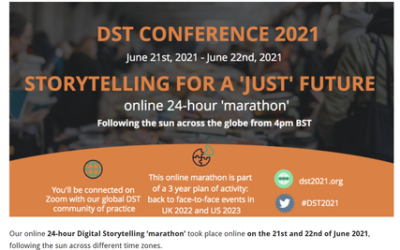 At Digital Storytelling Conference – 21st – 22nd June 2021